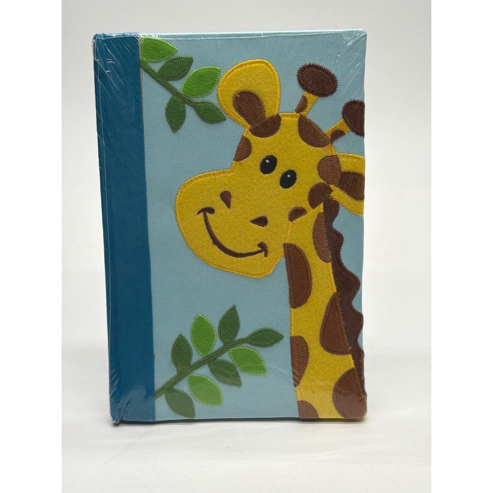 Newclassic‎ Enterprise Giraffe Embroidered Hardcover Journal 80 Sheets Blue Kids
